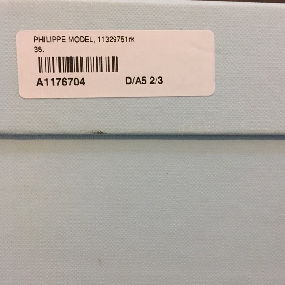 🌸SOLD Philippe Model Night Bombay LD Veau Slip On - Picture 11 of 14